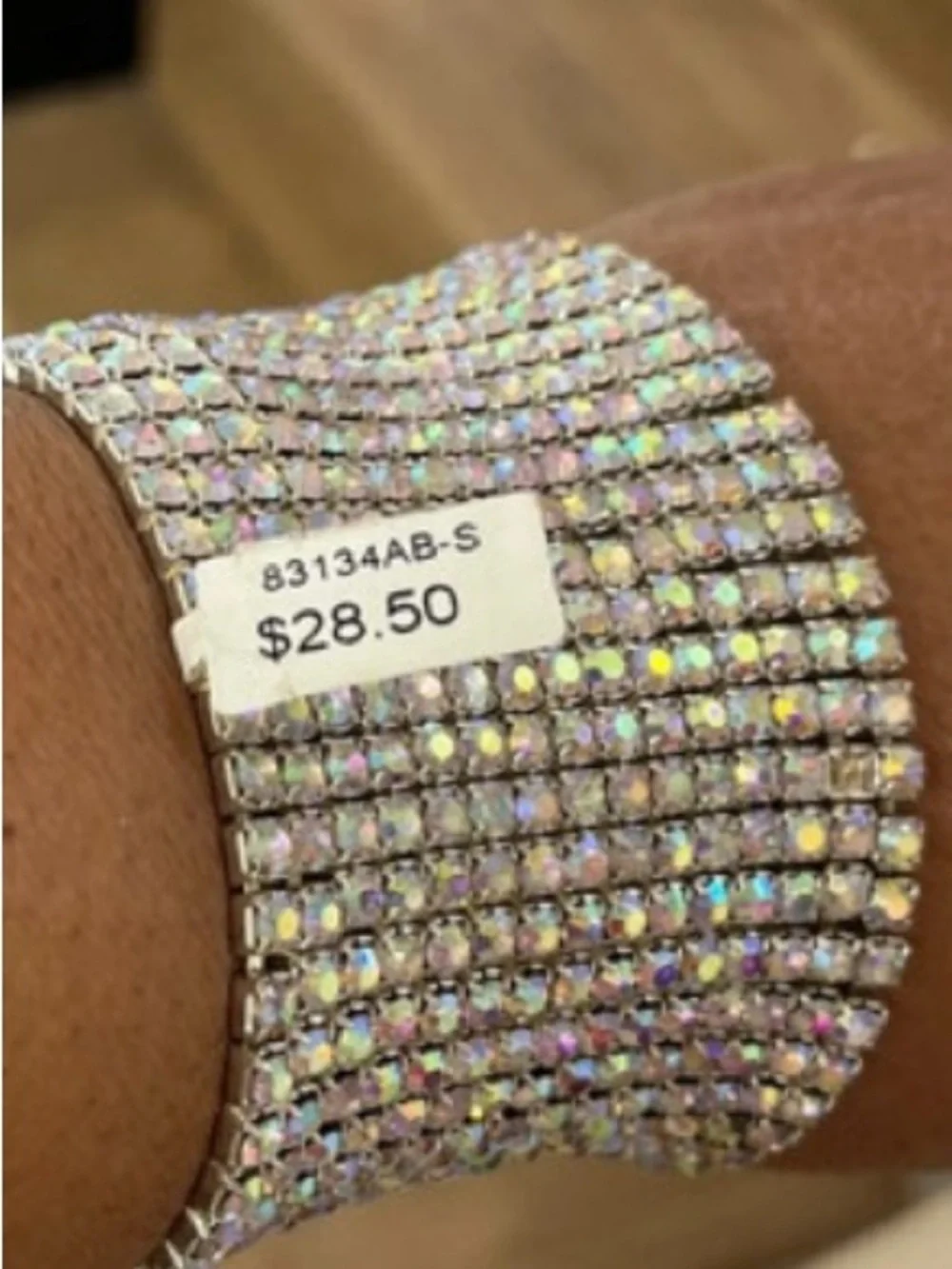 N/A sparkling iridescent